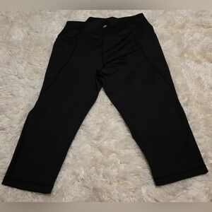 Senita Athletics Black Leggings Size Medium EUC